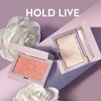 ไฮไลท์และบลัชออนพรีเมี่ยม Hold Live Camellia Luxury Highlighter เนื้อประกายมุกชิมเมอร์สำหรับแต้มและไฮไลท์เพื่อให้หน้าเงาหน้าดูฉำน้ำแบบสาวเกาหลี