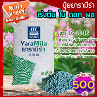 ปุ๋ยยารามีร่า 500 กรัม? สูตร 16-16-16 ปุ๋ยเคมี เร่งการเจริญเติบโตของต้น ใบ ดอก และผล อย่างสม่ำเสมอ ปุ๋ยใส่ต้นไม้ ปุ๋ยใส่ผัก ผลไม้