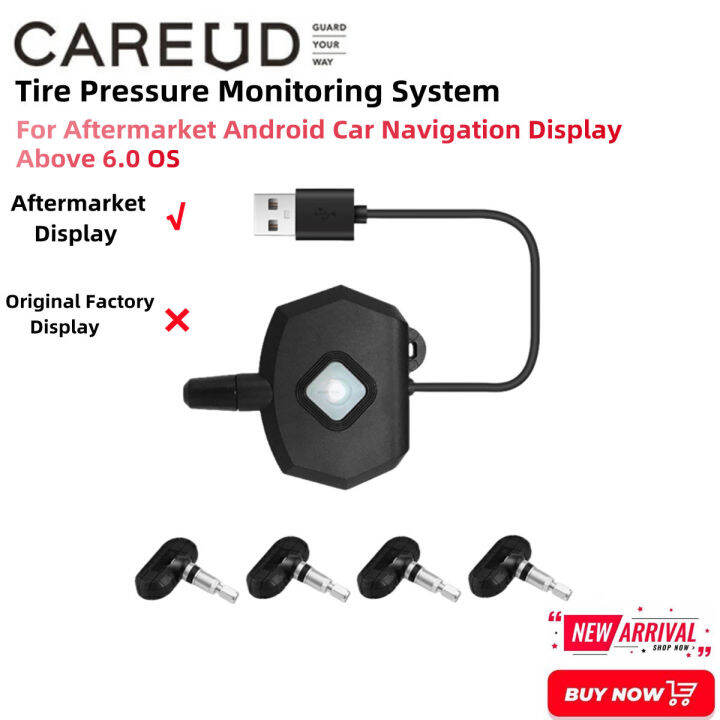 CAREUD H300NF+ Internal USB Android Car TPMS Wireless Transmission