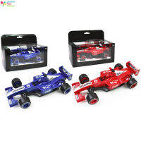 Lt【สต๊อกพร้อม】 F1โมเดลรถยนต์แข่งรถ1:24น้ำหนักเบาแบบดึงถอยหลังรถของเล่นโลหะผสมน้ำหนักเบาทนทานต่อการตกหล่นสำหรับเด็ก4-6ปี