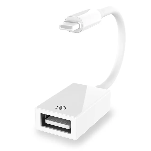 Lightning To USB 3 Camera Adapter/Cable, Ipad To OTG Card Reader/HUB