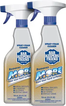 Bar Keepers Friend Soft Cleanser Liquid (26 oz - English/Spanish) -  Multipurpose Cleaner & Rust Stain Remover for Stainless Steel, Porcelain,  Ceramic