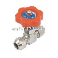 ⊙﹍✵ Pneumatic Component 8.5mm Diameter Water Air Pipe Metal Stop Valve