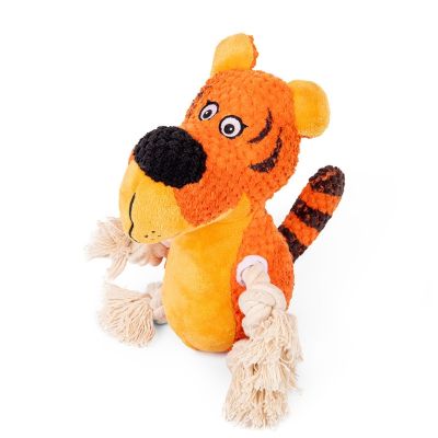 สุนัขน่ารัก Squeaky ของเล่นตุ๊กตาสัตว์ของเล่นทนทานสัตว์เลี้ยงสุนัข Plush Chew ของเล่นสำหรับลูกสุนัขขนาดกลางขนาดเล็กทำความสะอาดฟัน