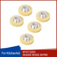 5ชิ้นเฟืองตัวหนอนสำหรับ Kitchenaid เครื่องผสม W10112253 5K5SS 5K45SS 5KPM5เปลี่ยนชิ้นส่วนเกียร์อ่างน้ำวนอุปกรณ์เสริม