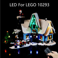 Led Light Kit For Christmas Gift NEW 10293 Winter Village Santa’s Visit Building Blocks (only LED inlcuded)
