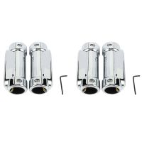 2X Motorcycle LED Highway Bar Switchback Driving Light/Turn Signal Light(Silver)