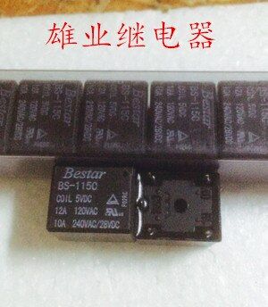 【❉HOT SALE❉】 EUOUO SHOP 5pin 12vdc Bs-115c 10a 12V