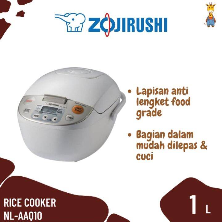 Zojirushi Rice Cooker NLAAQ10 Rice Cooker Digital Fuzzy Logic