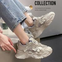 ☸◆▫  Womens Platform Chunky Sneakers 2023 New Up Breathable Mesh Shoes for Fashion Durable Ladies Tennis