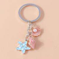 Colorful Starfish Chain for Beach Handbag Accessorie