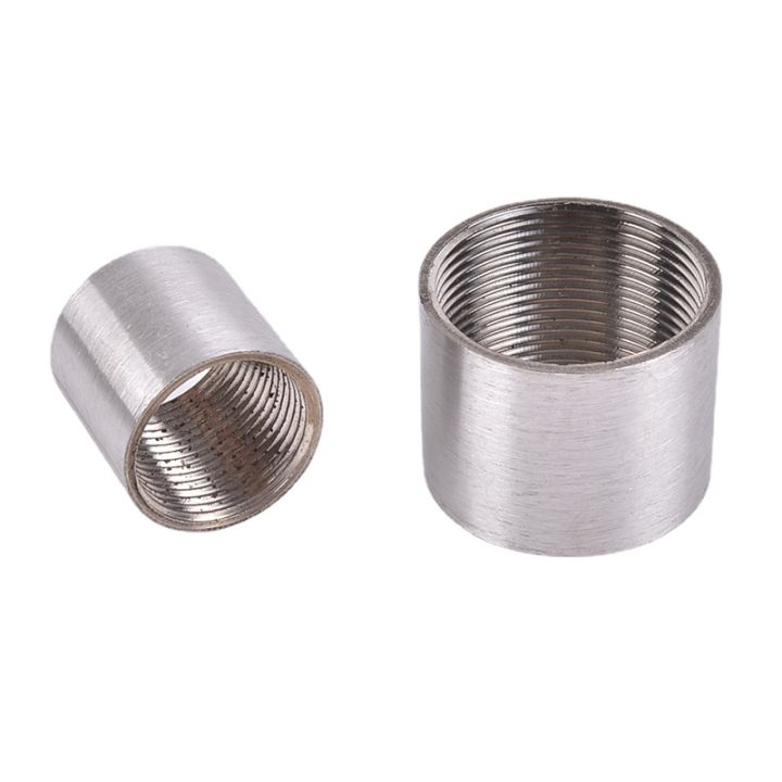 1-8-quot-1-4-quot-3-8-quot-1-2-quot-3-4-quot-1-quot-2-quot-3-quot-4-quot-bspt-female-round-coupler-connector-adapter-201-304-316-stainless-steel-pipe-fitting-water