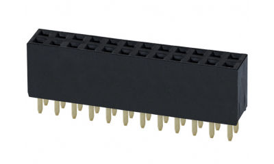 2.54mm (0.1") 12-pin dual row female header - COCO-0289