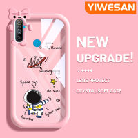 YIWESAN เคสสำหรับ Realme C3ลายการ์ตูนตุ๊กตาน้อยน่ารักลวดลายสร้างสรรค์สีสันสดใสเคสซิลิโคนนิ่มเคสกันกระแทกเนื้อนิ่มทนทานต่อการตกหล่น