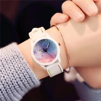 【Hot Sale】 time ulzzang watch female student Korean version simple starry sky middle school cute fresh