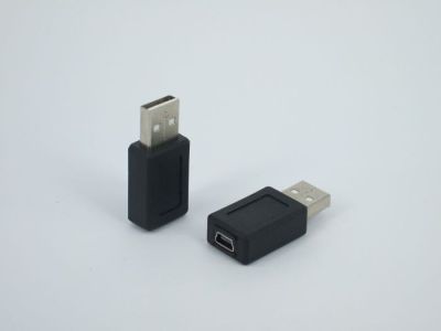 ：“{》 NEW USB 2.0 Female Standard Type A To Mini USB Female Adapter ADAPTOR Converter