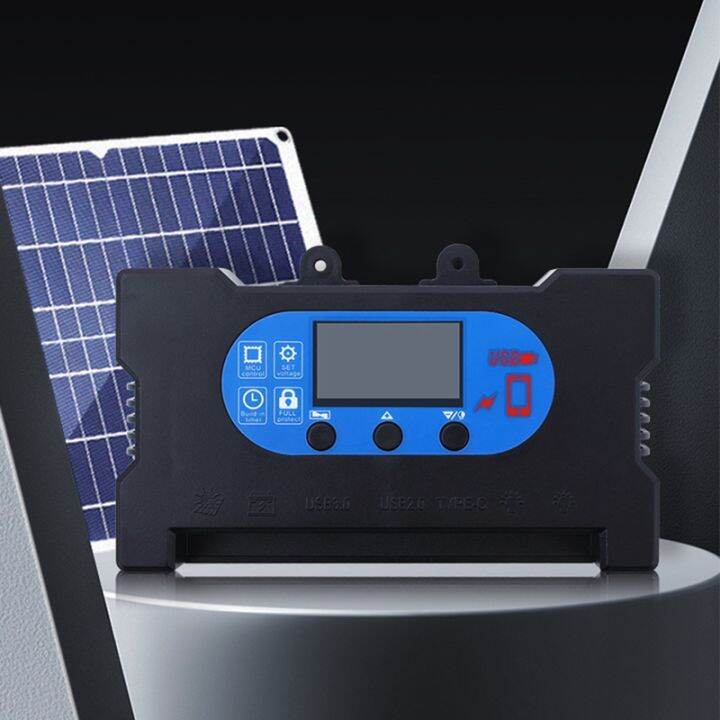 1-pcs-solar-controller-pwm-battery-charger-solar-charge-controllers-lcd-display-dual-usb-30a