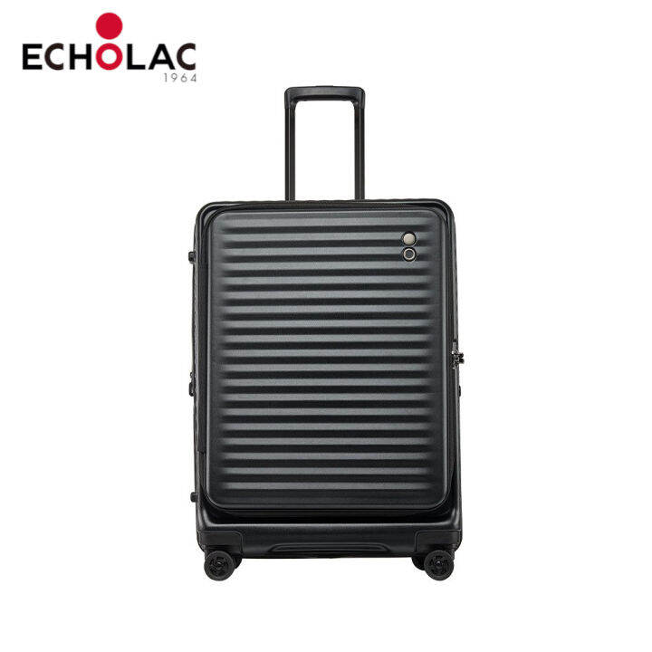 Echolac Celestra Polycarbonate PC DoubleCoil Zipper Hard Shell Case