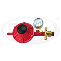 Gmax หัวปรับแก๊สแรงดันต่ำ พร้อมเซฟตี้และมีเกจวัดแรงดัน รุ่น VLP889D Low Pressure Safety Regulator (รับประกัน 1ปี)