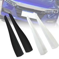 【CW】2Pcs Bumper Protector Large Anti-scratch Rubber Universal Car Anti-collision Strip Elastic Auto Corner Protector Car Accessories