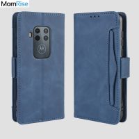 Dompet Kasus untuk Moto Satu Zoom Magnetik Buku Flip Cover untuk Motorola Satu Zoom Kulit Kartu Pemegang Foto tas Telepon