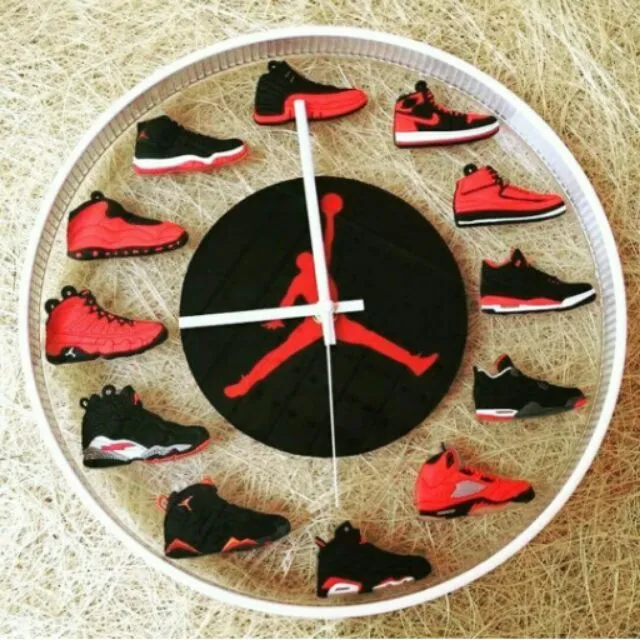 Jordan wall clock BREDSzws Lazada PH