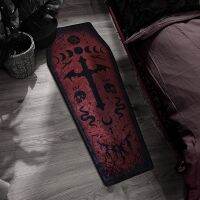 Bloody Mary carpet dark Gothic coffin floor mat five-star vampire witch style decoration door mat entrance bedroom decoration