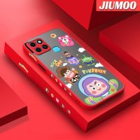 เคส JIUMOO สำหรับ Infinix Smart 6 HD Smart 6 Plus การ์ตูนทอยสตอรี่ไลท์เยียมเคสโทรศัพท์เนื้อแข็งผิวด้านบางใสขอบสี่เหลี่ยมเคสซิลิโคนกันกระแทกคลุมทั้งหมดเคสป้องกันเลนส์กล้อง