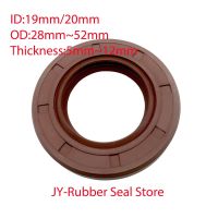 1Pcs TC/FB/TG4 FKM Framework Oil Seal ID 19mm/20mm OD 28mm- 52mm Thickness 5mm - 12mm Fluoro Rubber Gasket Rings Gas Stove Parts Accessories