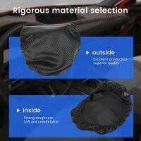 Car Carbon Fiber Center Console Leather Armrest Cover for -30 CX30 2020