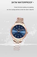 NAVIFORCE Women Watch Luxury Brand Fashion Simple Quartz Watch Waterproof Wristwatch Lady Steel Band Girl Clock Relogio Feminino