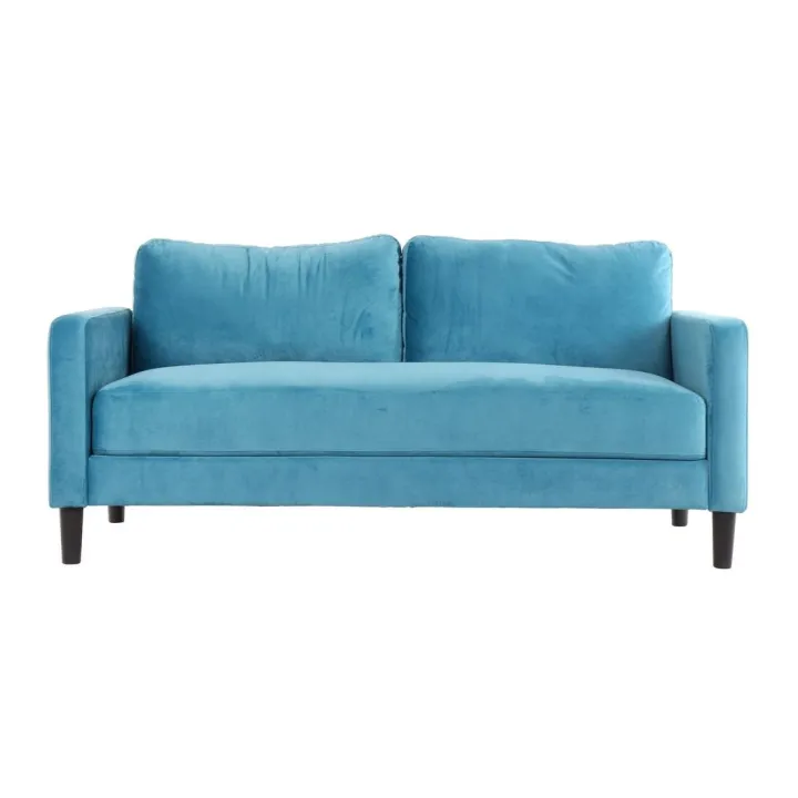 [กทม. 3-5 วัน ส่ง] SB Design Square SB FURNITURE โซฟาผ้า 2ที่นั่ง รุ่น Mean สีเขียว (176x80x87 ซม.)