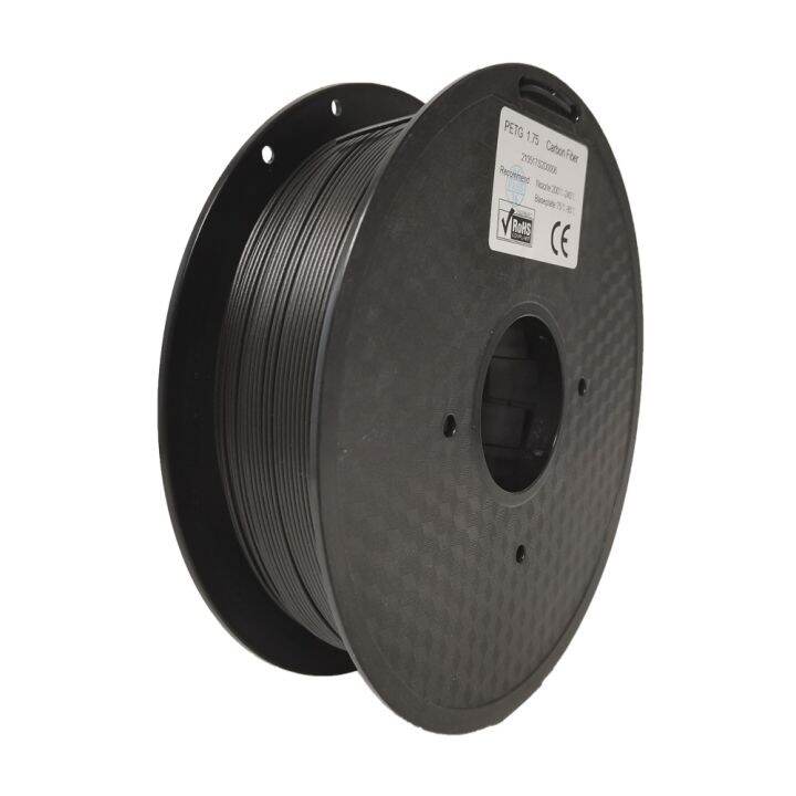 3D Filament Supplier 1kg 1.75mm Carbon Fiber PETG Filament For 3d