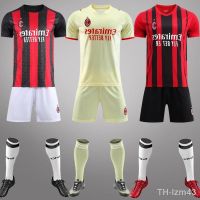 2122 ac milan shirt 11 ibrahimovic kaka 2021 home away kit adult children suit football clothing