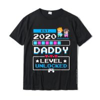 New Daddy 2020 Games Shirt Gamer Dad Pregnancy Announcement Coupons Men T Shirts Casual Tees Cotton Casual