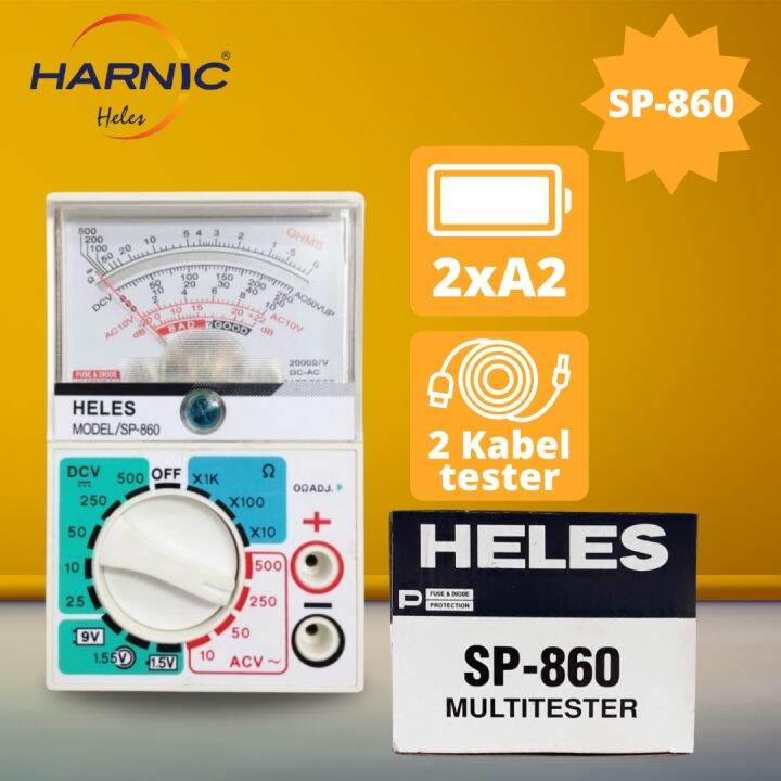 Multitester Heles SP860 / Avometer / Multimeter Analog Heles SP860