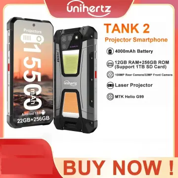 Unihertz 8849 Tank 2 Projector Rugged Phone 12GB+256GB 15500mAh 108MP Night  Camera 6.79'' Android 13 4G NFC Smartphone - AliExpress