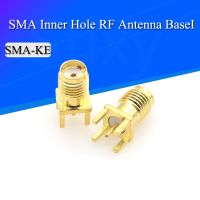 5Pcs SMA Female Jack Adapter Solder Edge PCB Straight Mount RF Copper Connector Plug Socket