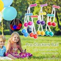 【LZ】▪❁  Pro-Clackers Ball With Lights On String Lato-Lato Shake Toys Impact Ball Tek-Tek Latto Toy For Kids Adults Decompression Toys