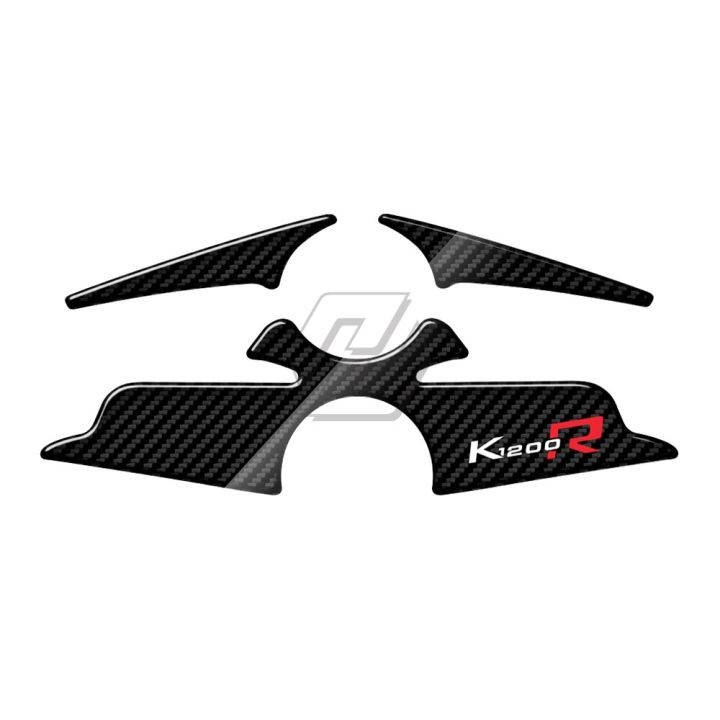 for-bmw-k1200r-sport-version-up-to-2010-3d-carbon-look-upper-triple-yoke-defender