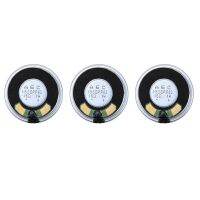 3pcs 36mm 16 Ohm 1W Aluminum Housing Internal Magnet Speaker