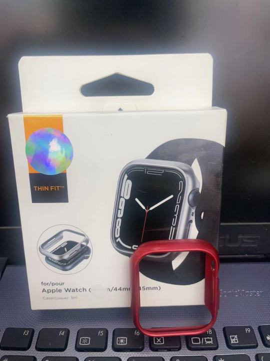 spigen-เคสสำหรับ-iwatch-รุ่นเคสสำหรับ-apple-watch-บางเฉียบยากสีเมทัลลิก7-6-se-5-4-41มม-45มม-44มม-40มม-ultra-49มม