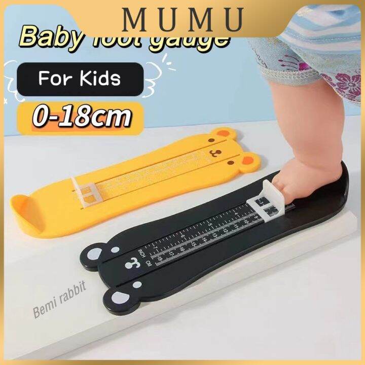 Baby Foot Shoe Size Measure Gauge Tool Kids Foot Measuring Device Foot