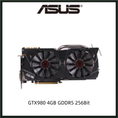 USED ASUS GTX980 4GB GDDR5 256Bit GTX 980 Gaming Graphics Card GPU