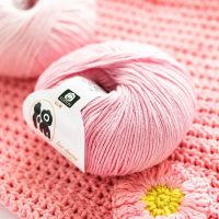 【CW】 Baby Cotton Wool Yarn Soft Combed Hand Knitting colored Crochet pure Thread Skein 10pcs