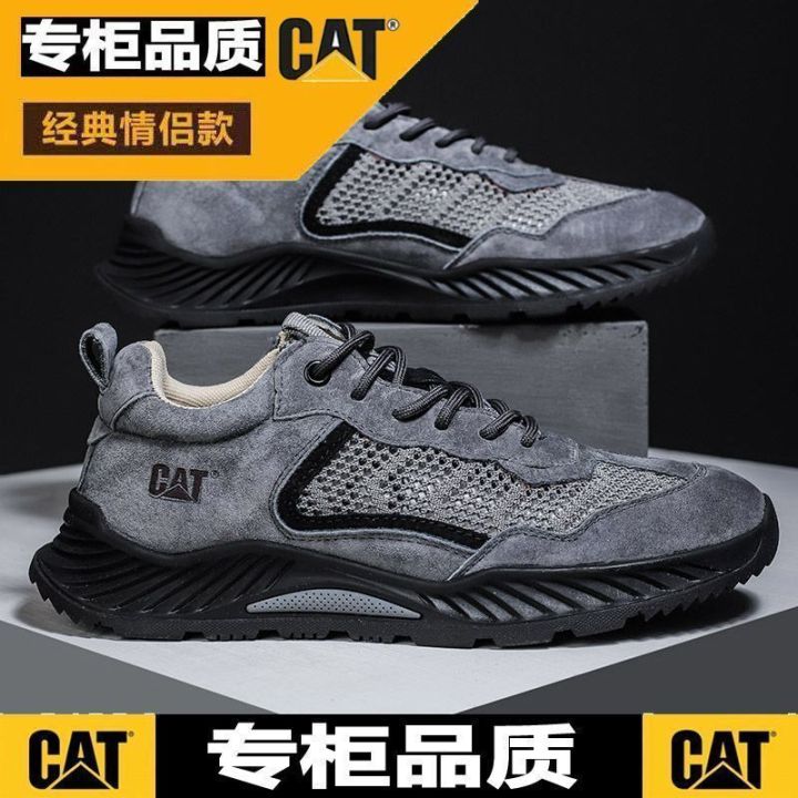 original-label-cat-carter-mens-shoes-summer-work-attire-shoes-low-cut-thin-mesh-breathable-outdoor-shoes-lightweight-hiking-and-mountaineering-shoes