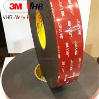 ◈◑❆ 3M Gray Strong Adhesive Scotch Double Sided Tape Waterproof Washi Tape Wall Car stickers Home 0.8mm 6MM 10MM 12MM 20MM 30MM 40MM