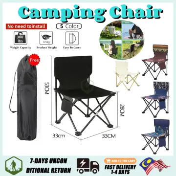 Lightweight Fishing Chair Outdoor Folding Deck Chair Armchair Fishing  Fishing Chair Beach Chair Portable