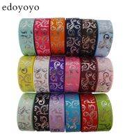 Edoyoyo 5 Yard/lot 7/8 quot; 22mm Grosgrain Ribbon For Birthday Cake 100 Polyester Hot Silver Hair Bandage Wedding Grosgrain Ribbon