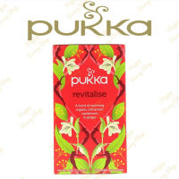 ชา PUKKA Organic Herbal Tea ?⭐REVITALISE⭐? ชาสมุนไพรออแกนิค ชาเพื่อสุขภาพจากประเทศอังกฤษ 1 กล่องมี 20 ซอง